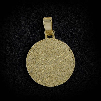 Medusa Pendant in Yellow Gold