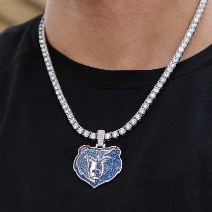 Memphis Grizzlies Official NBA Logo Pendant