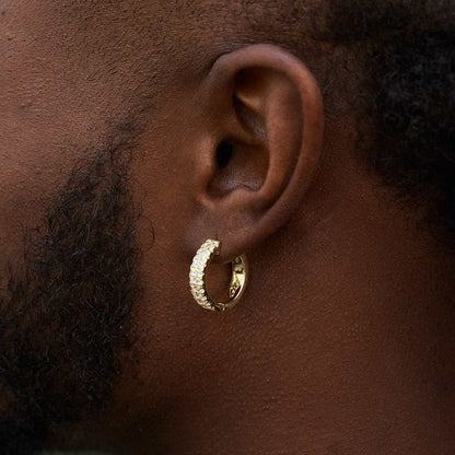 Double Row Hoop Earrings