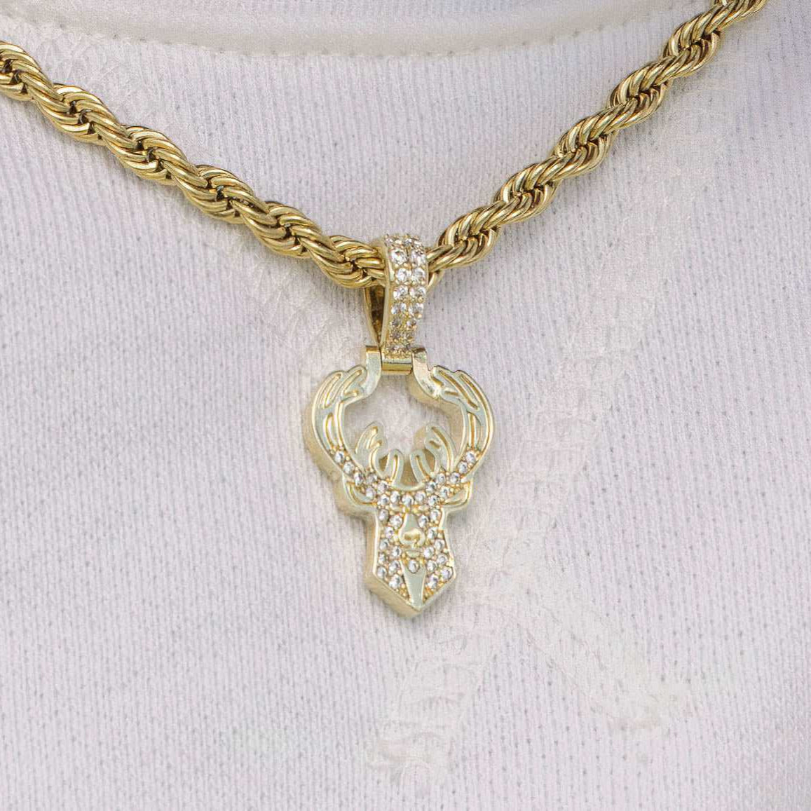 Milwaukee Bucks Official NBA Micro Logo Pendant