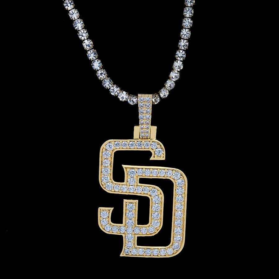 San Diego Padres Official MLB Logo Pendant