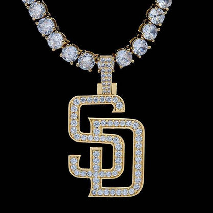 San Diego Padres Official MLB Logo Pendant