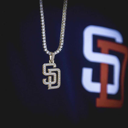 San Diego Padres Official MLB Logo Pendant