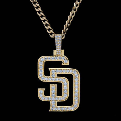 San Diego Padres Official MLB Logo Pendant