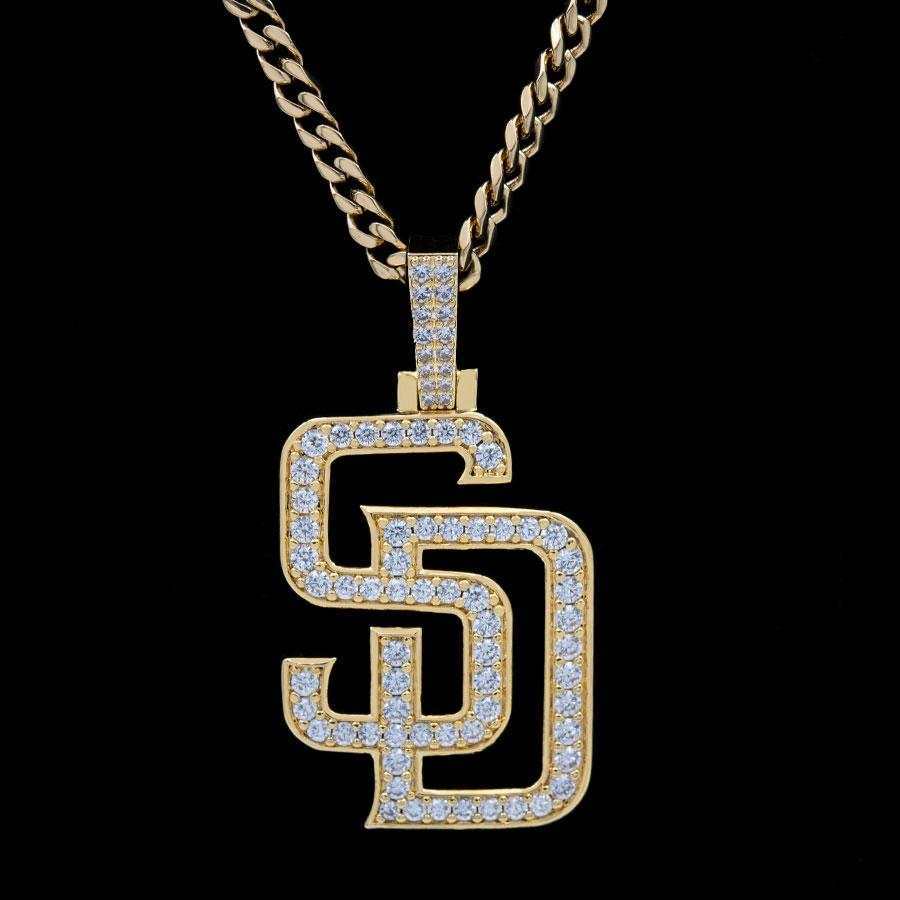 San Diego Padres Official MLB Logo Pendant