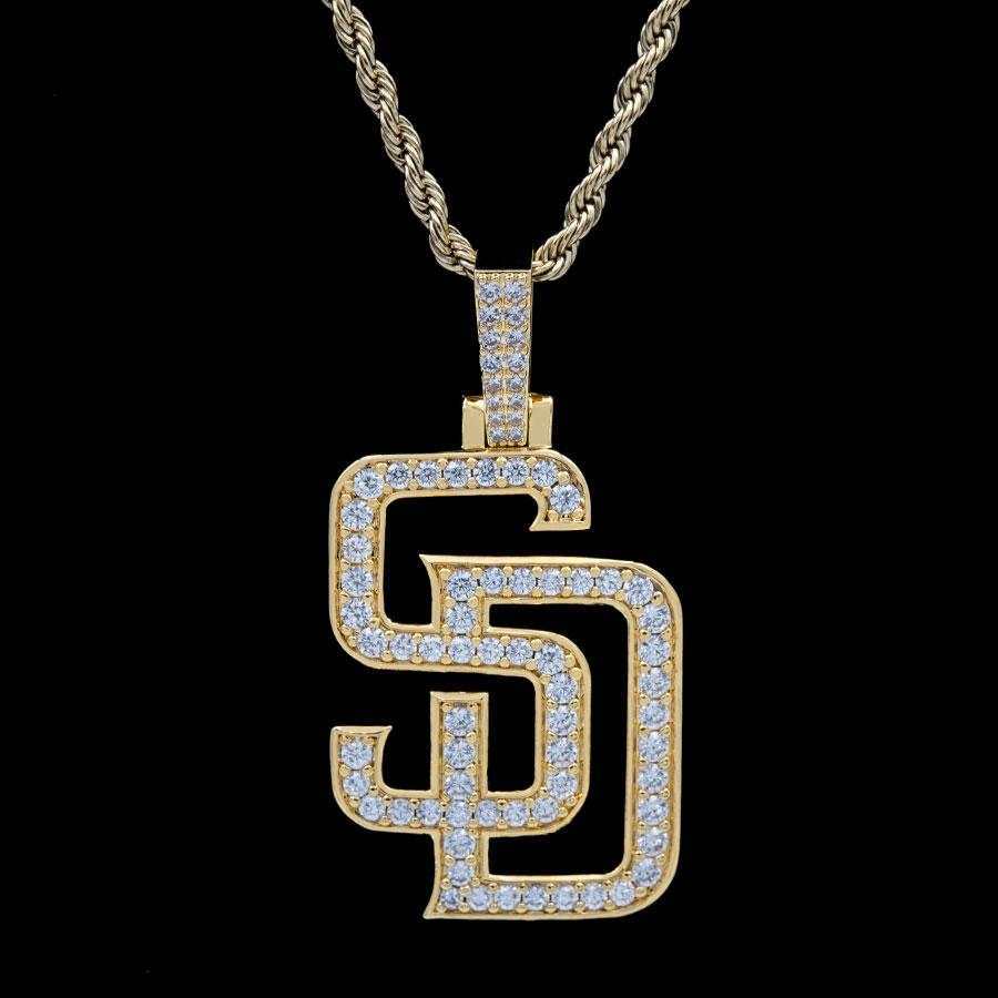 San Diego Padres Official MLB Logo Pendant