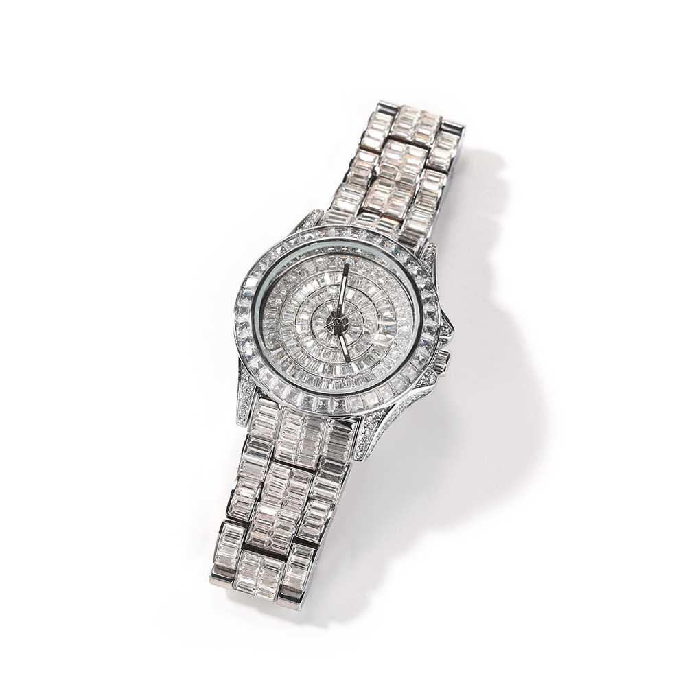 Stylish Diamond Bling-Bling Ice Watch