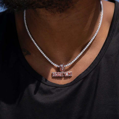 Texas Longhorns Official NCAA “Hook 'Em!" Pendant
