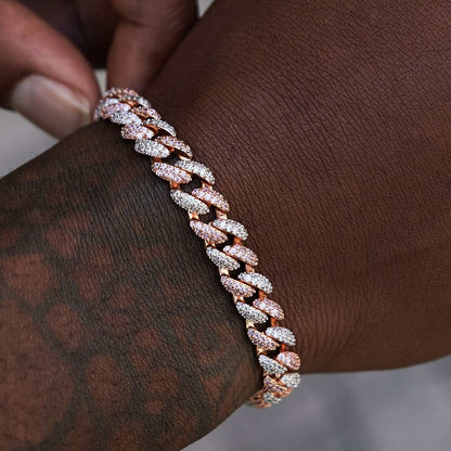 Two-Tone KAZA Link Bracelet - 8.5mm