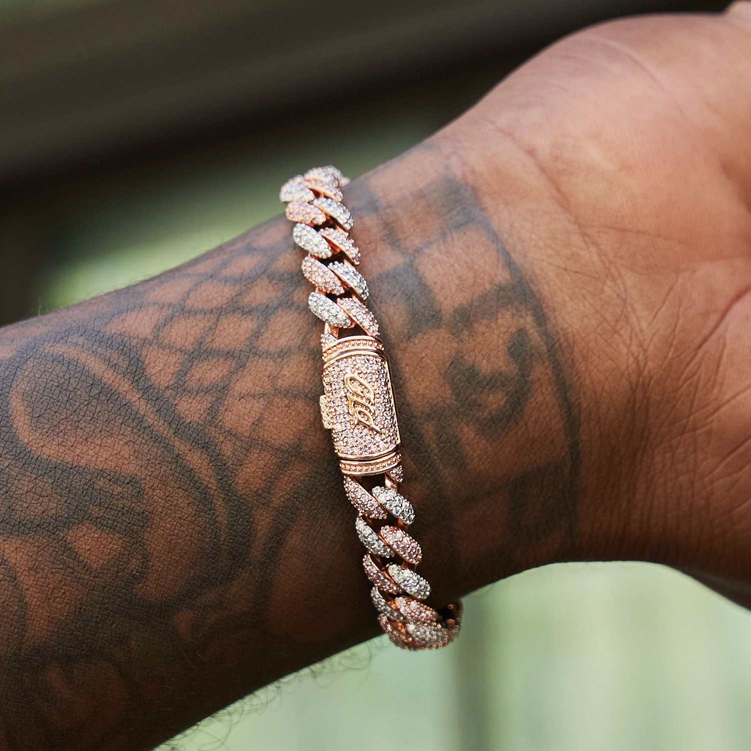 Two-Tone KAZA Link Bracelet - 8.5mm