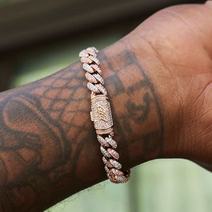 Two-Tone KAZA Link Bracelet - 8.5mm