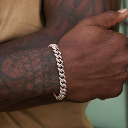 Two-Tone KAZA Link Bracelet - 8.5mm