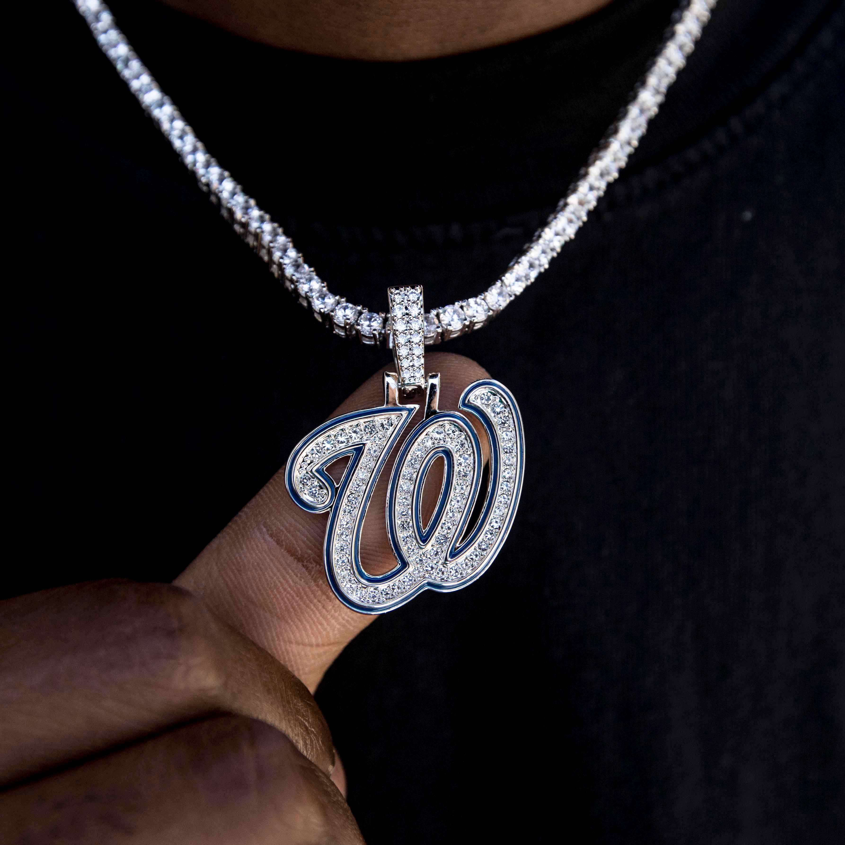 Washington Nationals Official MLB Logo Pendant