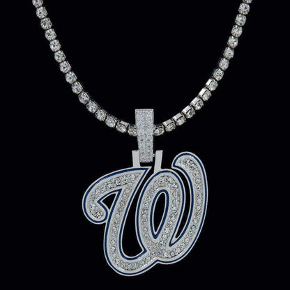 Washington Nationals Official MLB Logo Pendant