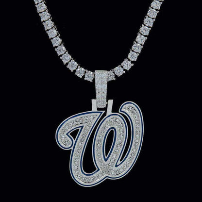 Washington Nationals Official MLB Logo Pendant
