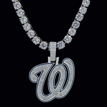 Washington Nationals Official MLB Logo Pendant