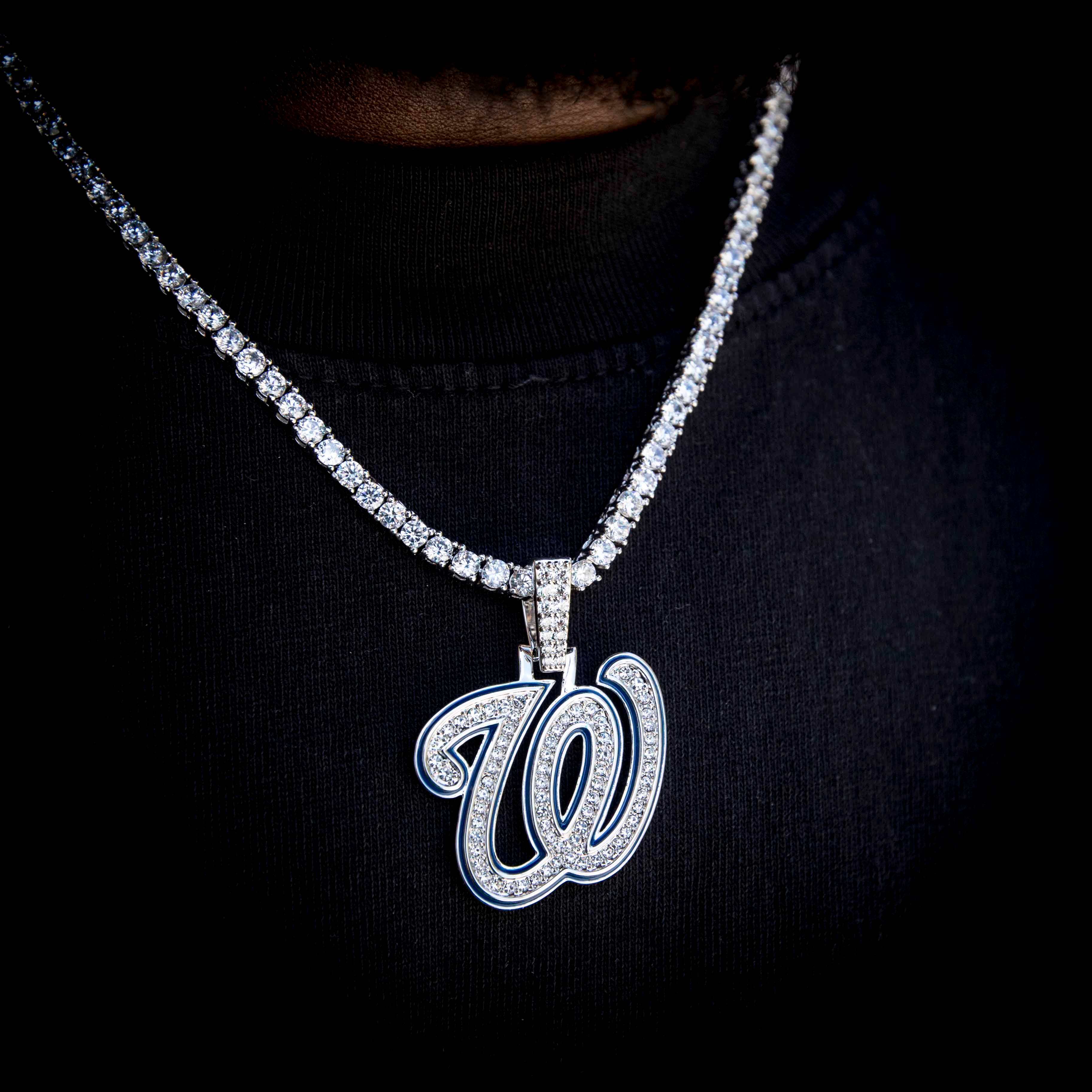 Washington Nationals Official MLB Logo Pendant