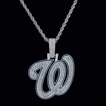 Washington Nationals Official MLB Logo Pendant